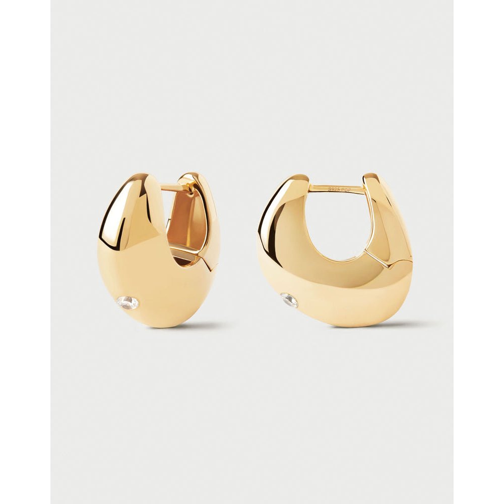 PDPAOLA Gold Wave Hoops Earrings - MococoPDPAOLAAR01-F60-UEarrings