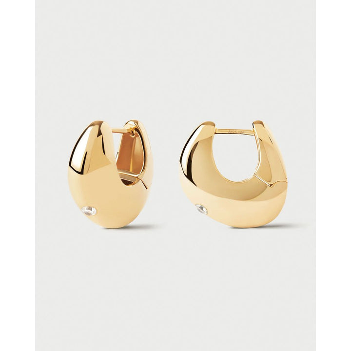 PDPAOLA Gold Wave Hoops Earrings - MococoPDPAOLAAR01-F60-UEarrings