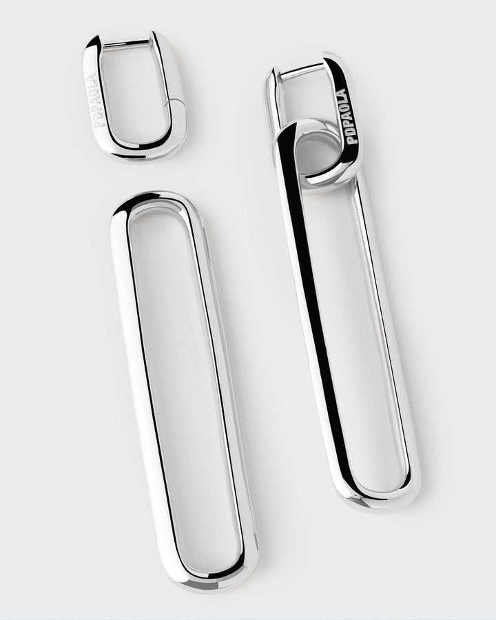 PDPAOLA Rodeo Silver Drop Earrings - MococoPDPAOLAAR02-A958435511761614Earrings