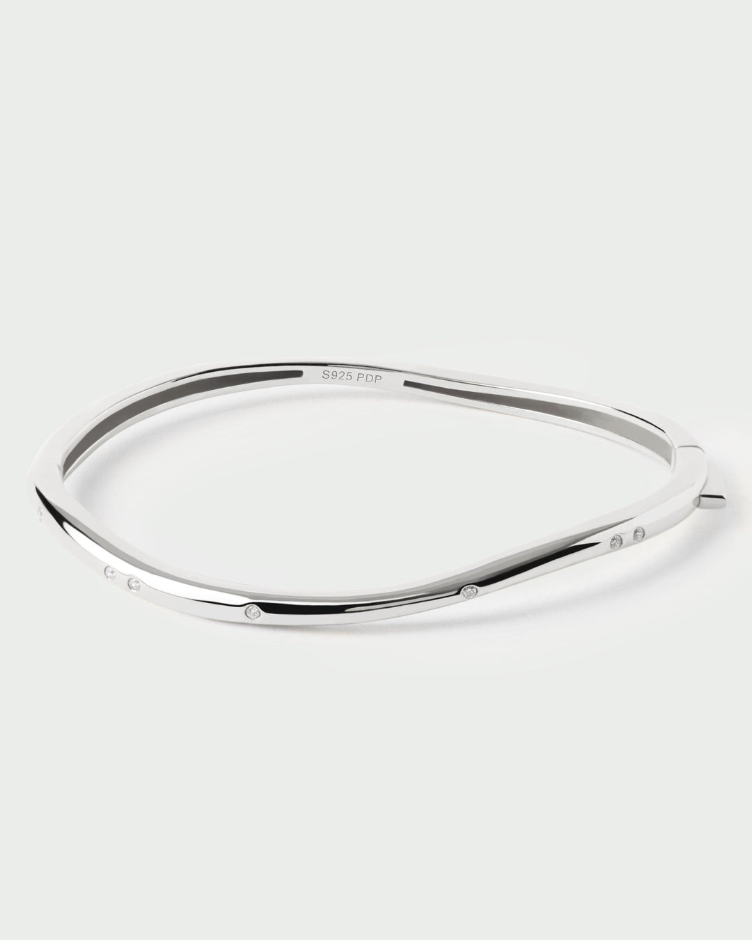 Pdpaola Silver Air with Zirconia Bangle - MococoPDPAOLAPU02-999-SBangle
