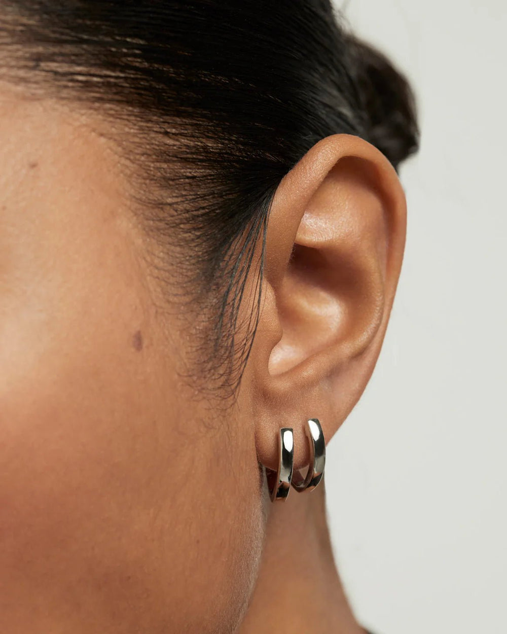 PDPAOLA Silver Duke Hoops - MococoPDPAOLAAR02-A16-U8435511747175Earrings