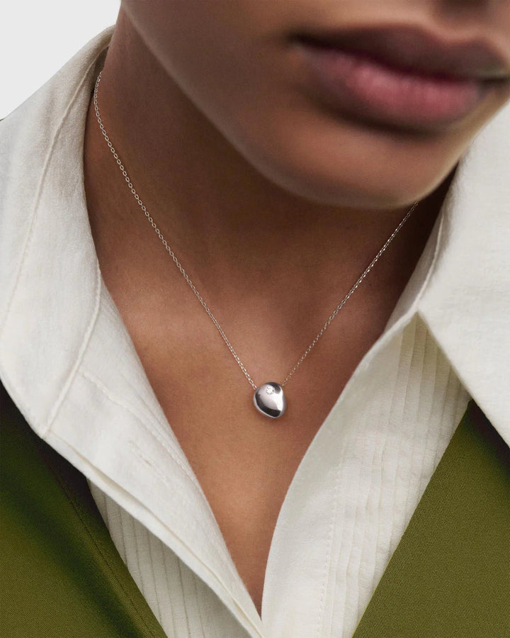 Pdpaola Silver Wave Necklace - MococoPDPAOLACO02-B09-U8435511767913Necklaces