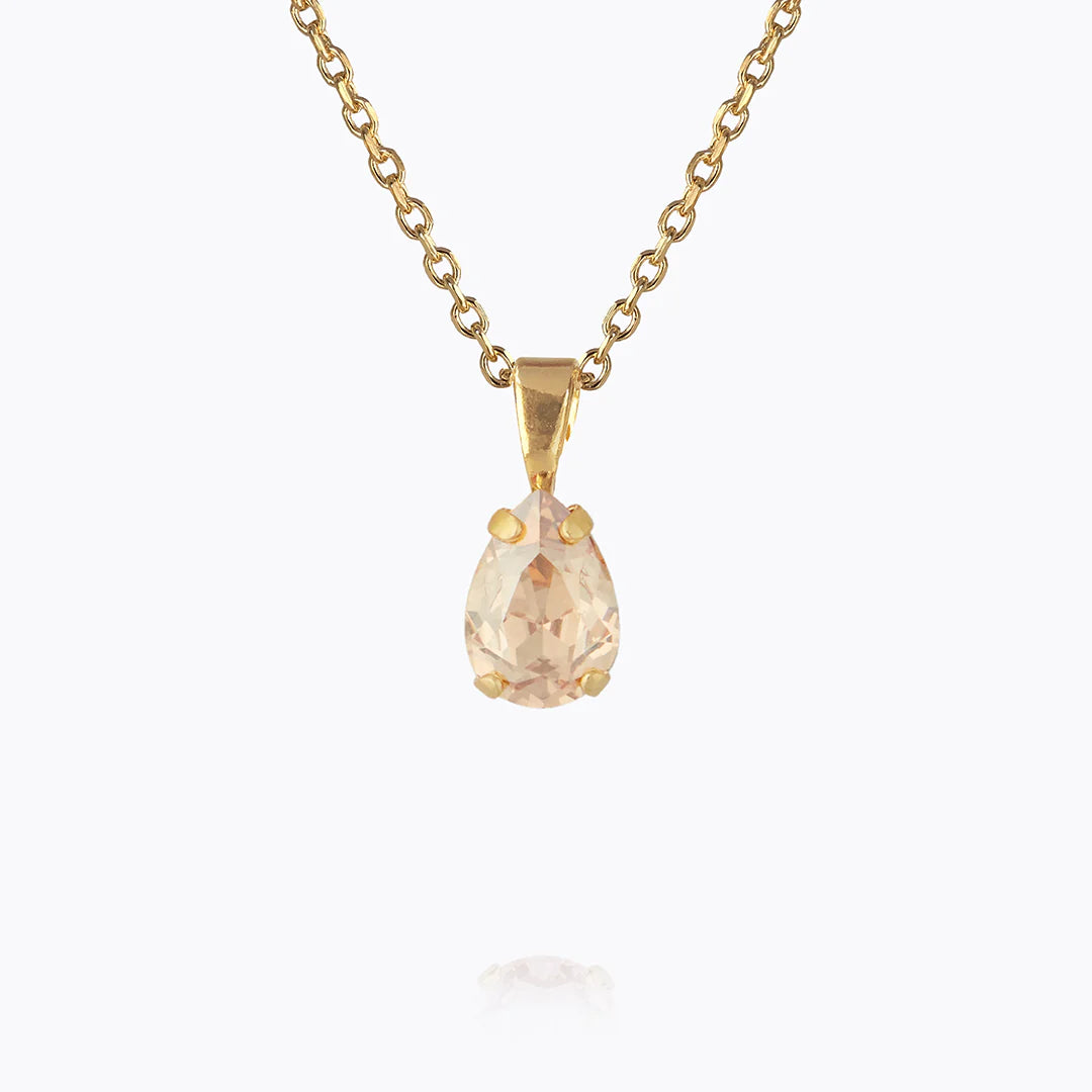 Caroline Svedbom Gold Petite Shadow Drop Necklace