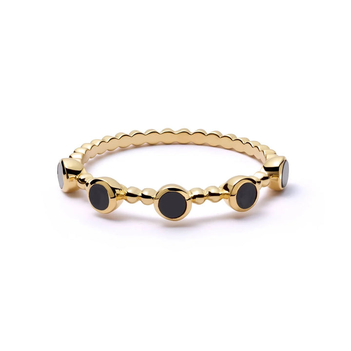 Daisy Polly Sayer Black Onyx Bobble Ring