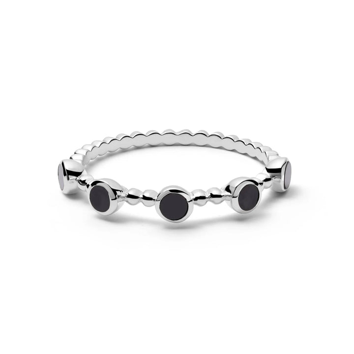 Daisy Polly Sayer Black Onyx Bobble Ring