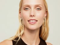 UNOde50 Drop Earrings with Leather and Chained Hearts