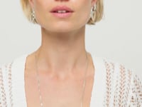 UNOde50 Starborn Long Necklace with Starfish Silver