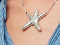 UNOde50 Medium Necklace With Starfish Silver