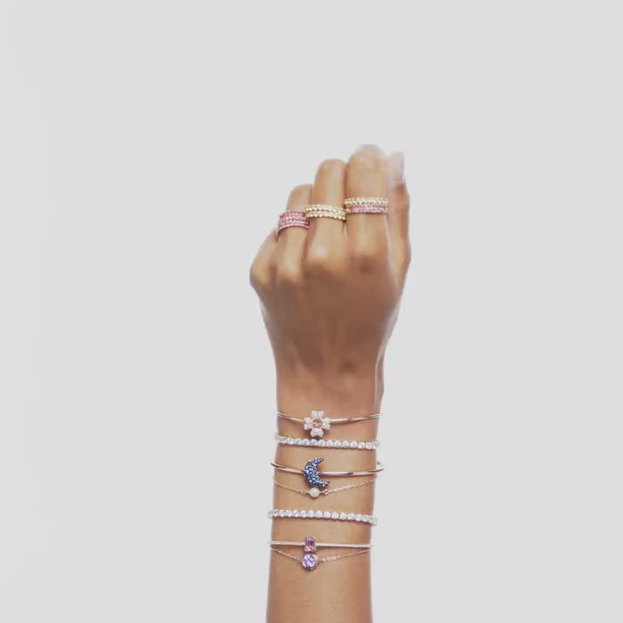 Swarovski Matrix Round Cut Tennis Bracelet