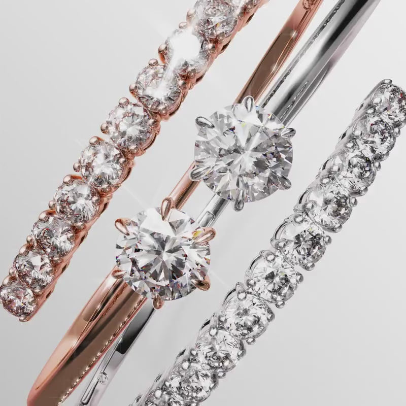 Swarovski Matrix Round Cut Bangle