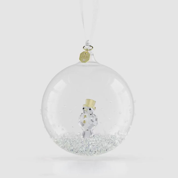 Swarovski Annual Edition Ball Ornament 2026 White