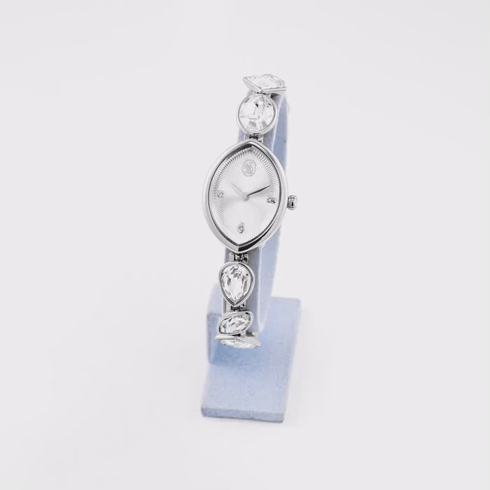 Swarovski Gema Crystal Bracelet Watch Stainless Steel