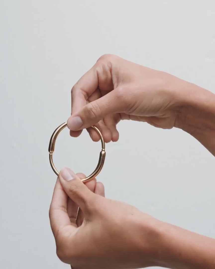 PDPAOLA Gold Loop Bangle