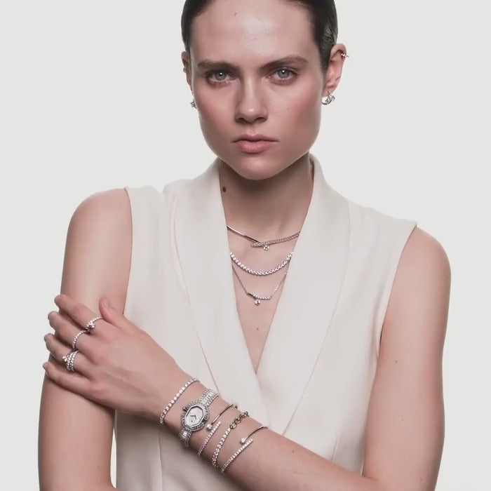 Swarovski Matrix Round Cut Bangle