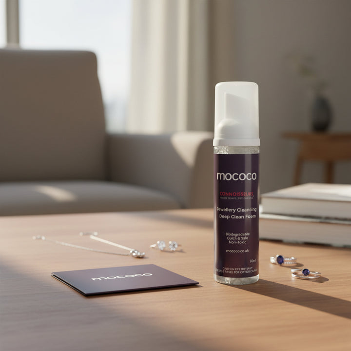 Mococo Cleaning Foam and Cloth Jewellery Care Pack