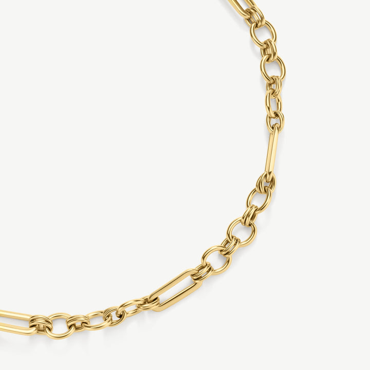 D.Louise Eternal Link Chain Necklace Gold - Mococo