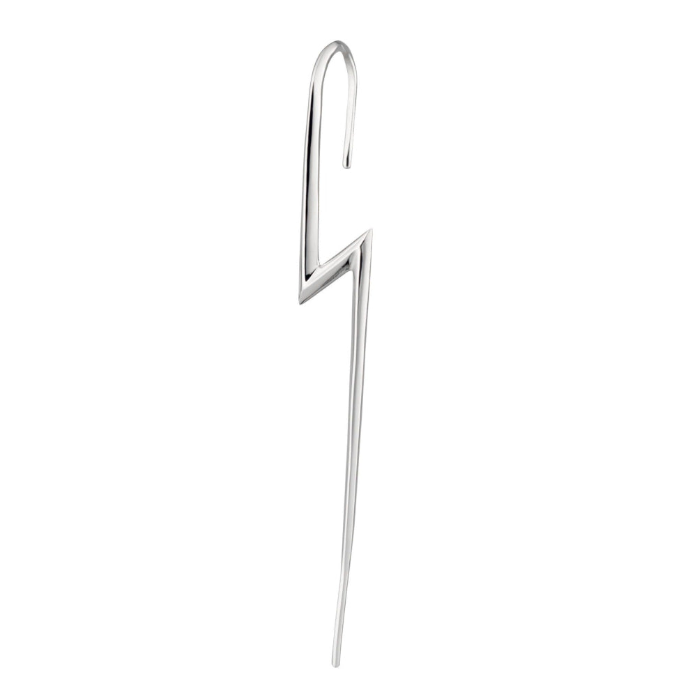 Scream Pretty Gold and Silver Lightning Bolt Ear Crawler image 1