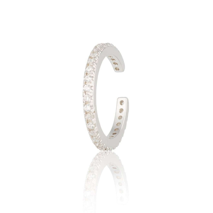 Scream Pretty Gold and Silver Slim Sparkling Single Ear Cuff image