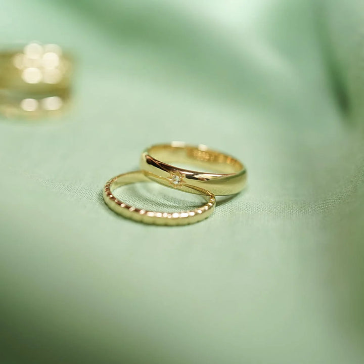 Daisy Shining Star Stacking Ring