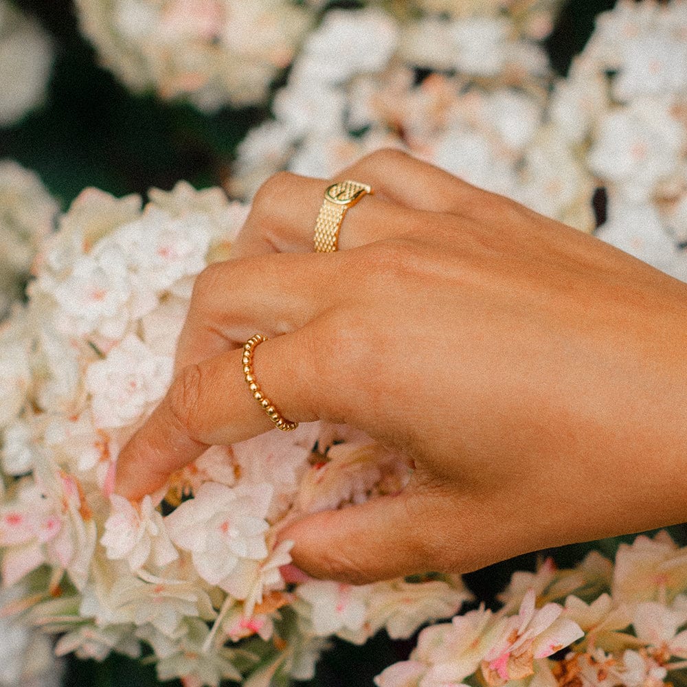 Daisy Shrimps Belt Ring