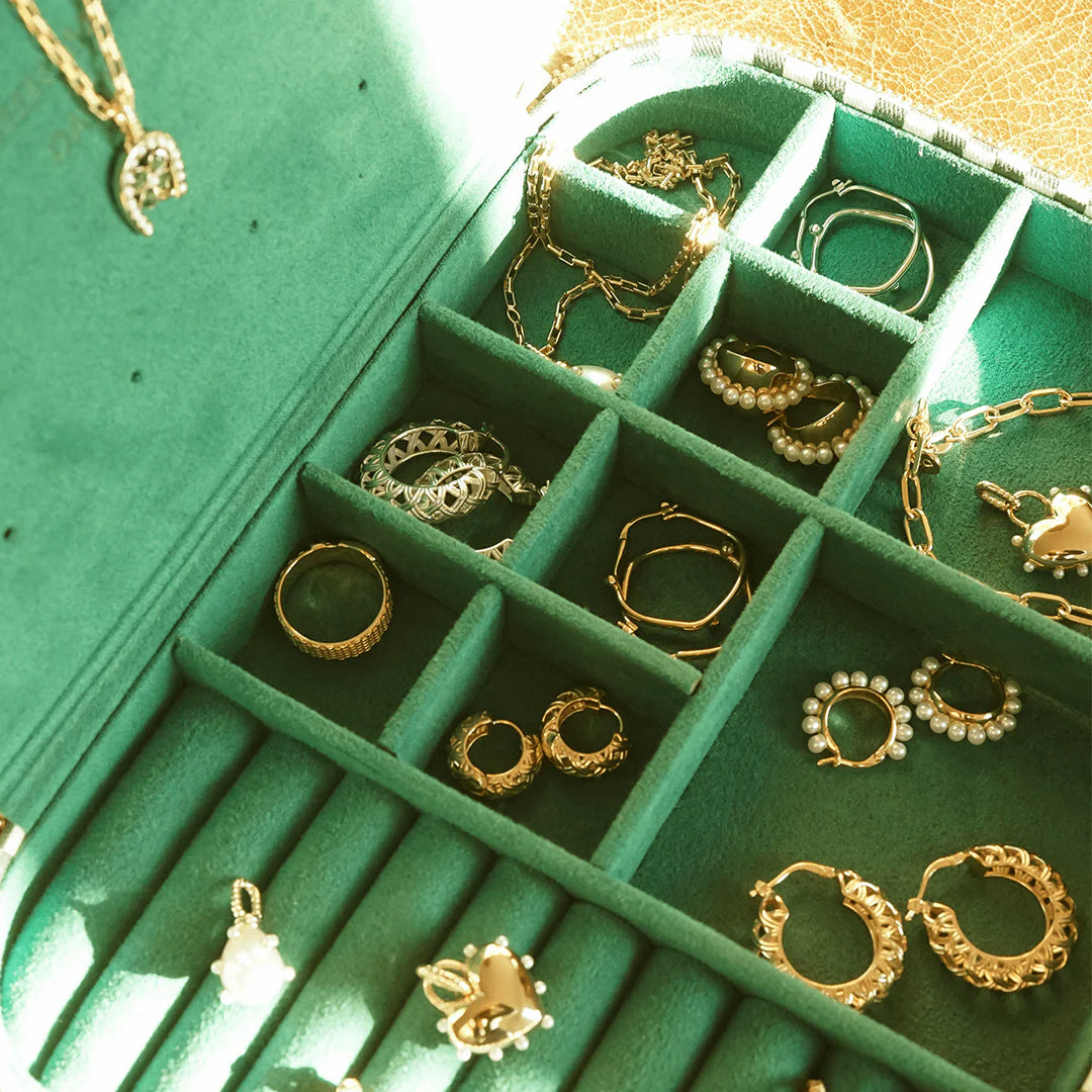 Daisy Shrimps Large Jewellery Case