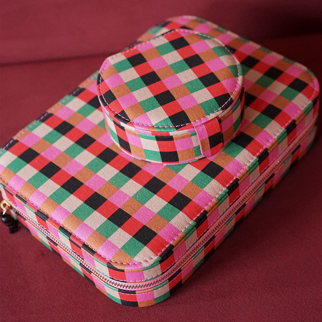 Daisy Shrimps Pink Jewellery Case Set