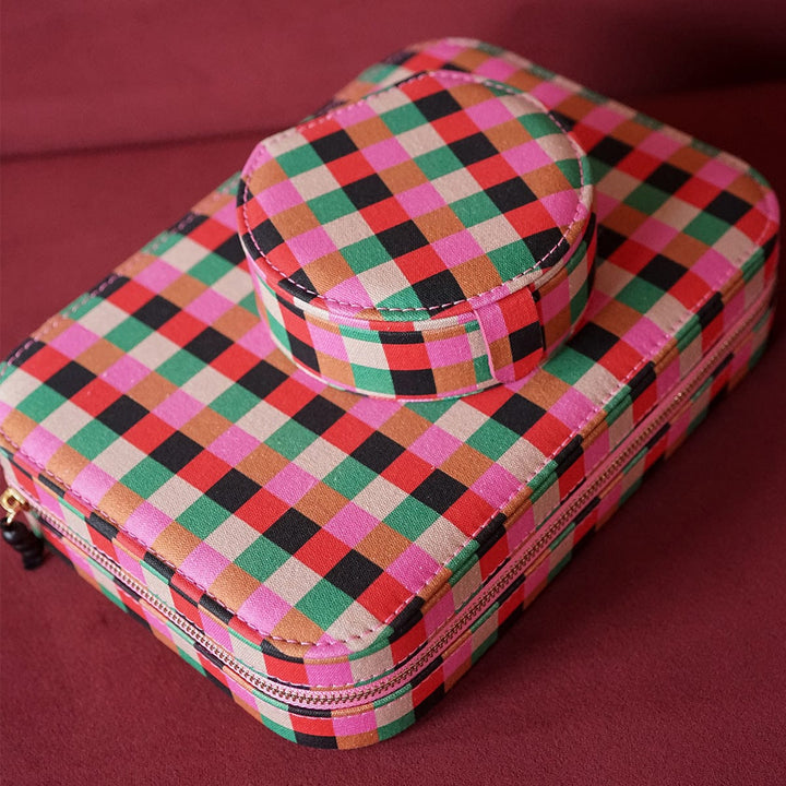 Daisy Shrimps Pink Jewellery Case Set