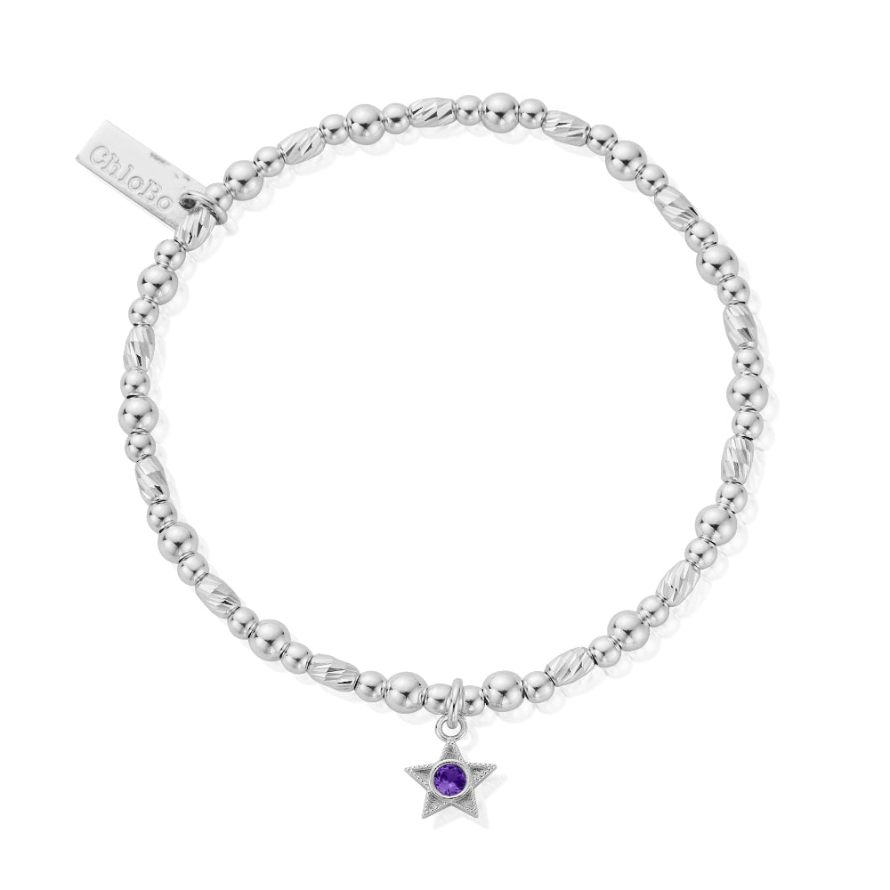 Chlobo 925 Sterling Silver Birthstone Bracelet image 1