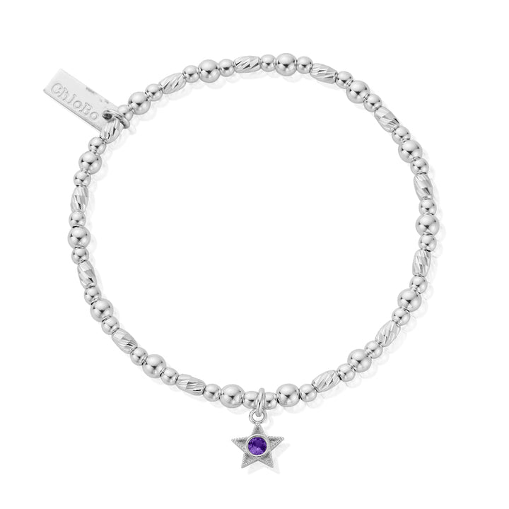 Chlobo 925 Sterling Silver Birthstone Bracelet image 1