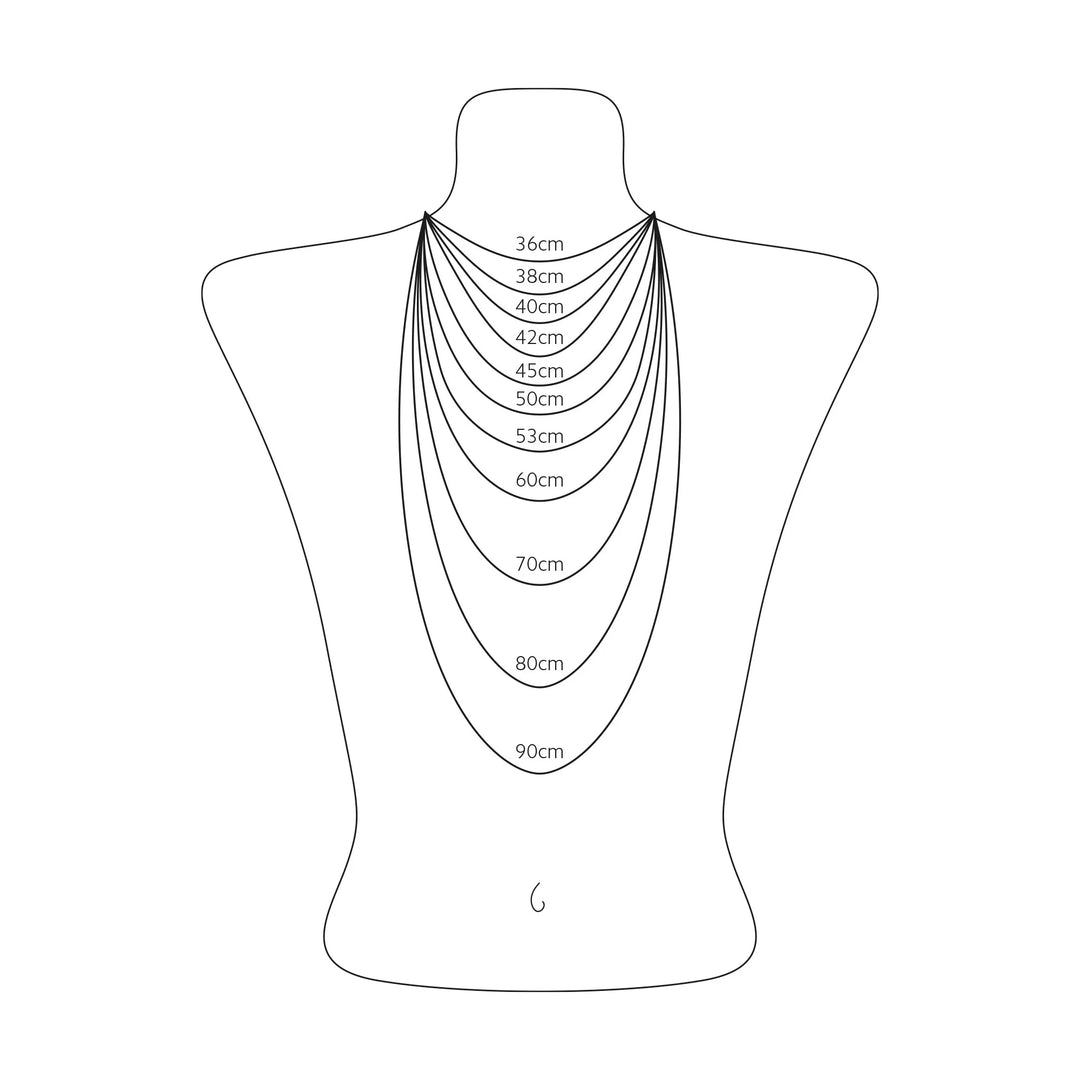 THOMAS SABO Elyndra Station Necklace Recycled Silver White Zirconia