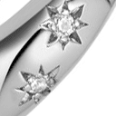 Sterling Silver Celestial Tiny Star Mini Huggie Hoop Earrings - MococoAstley Clarke52004SNOEEarrings