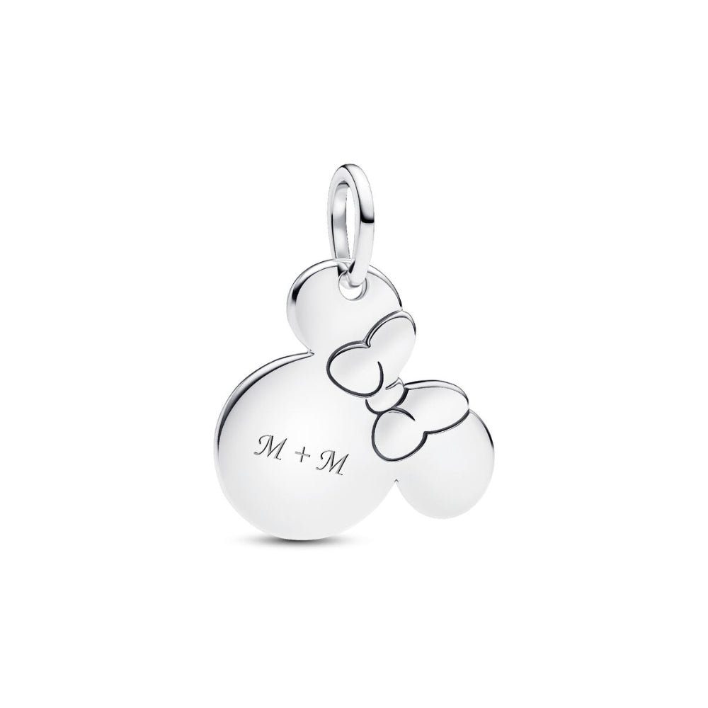 Sterling Silver Disney Engravable Minnie Mouse Dangle image 4