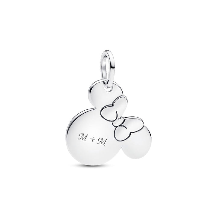 Sterling Silver Disney Engravable Minnie Mouse Dangle image 4