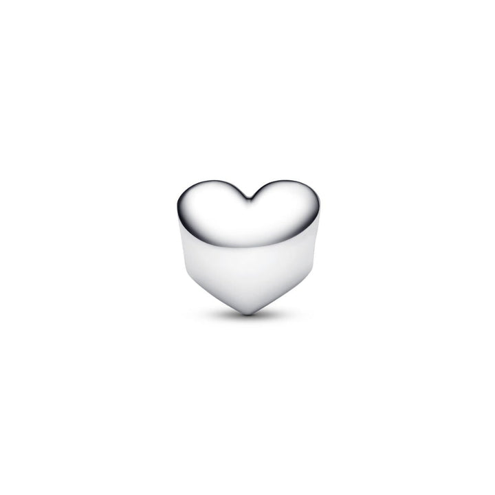Sterling Silver Engravable Heart Royal Green Crystal Charm image 4
