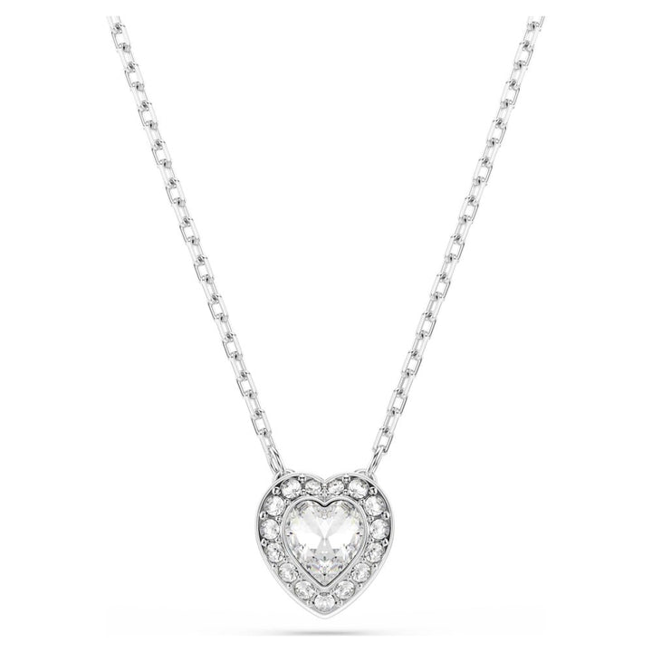 Swarovski Ariana Grande Tennis Mixed Cuts Heart Shaped White & Rhodium Plated Pendant - MococoSwarovski57208529009657208525Charms & Pendants