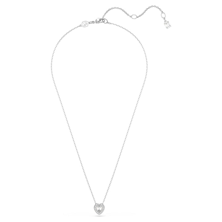 Swarovski Ariana Grande Tennis Mixed Cuts Heart Shaped White & Rhodium Plated Pendant - MococoSwarovski57208529009657208525Charms & Pendants