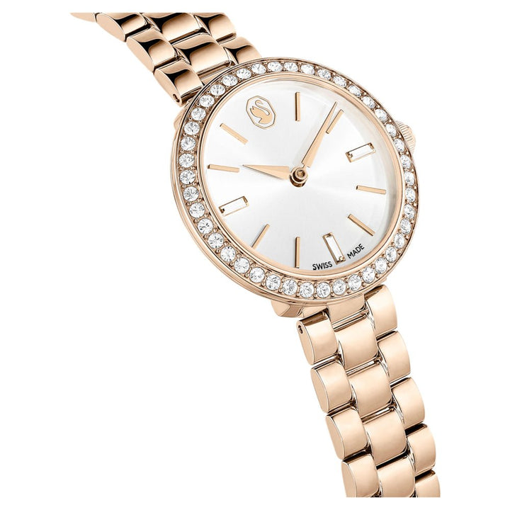 Swarovski Certa Swiss Made Metal Bracelet Champagne Gold - Tone Finish Watch - MococoSwarovski56730139009656730133Watches and Accessories