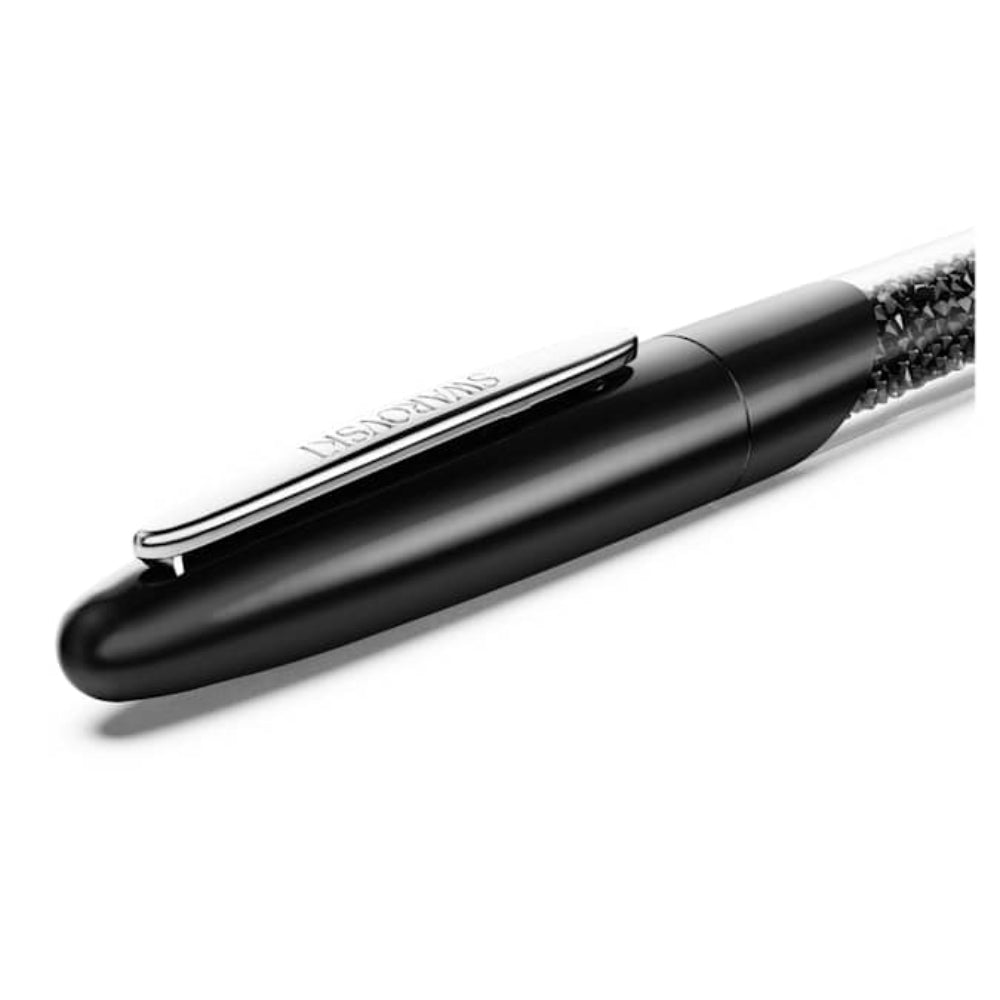Swarovski Chrome Plated Black Crystalline Nova Rollerball Pen image 3