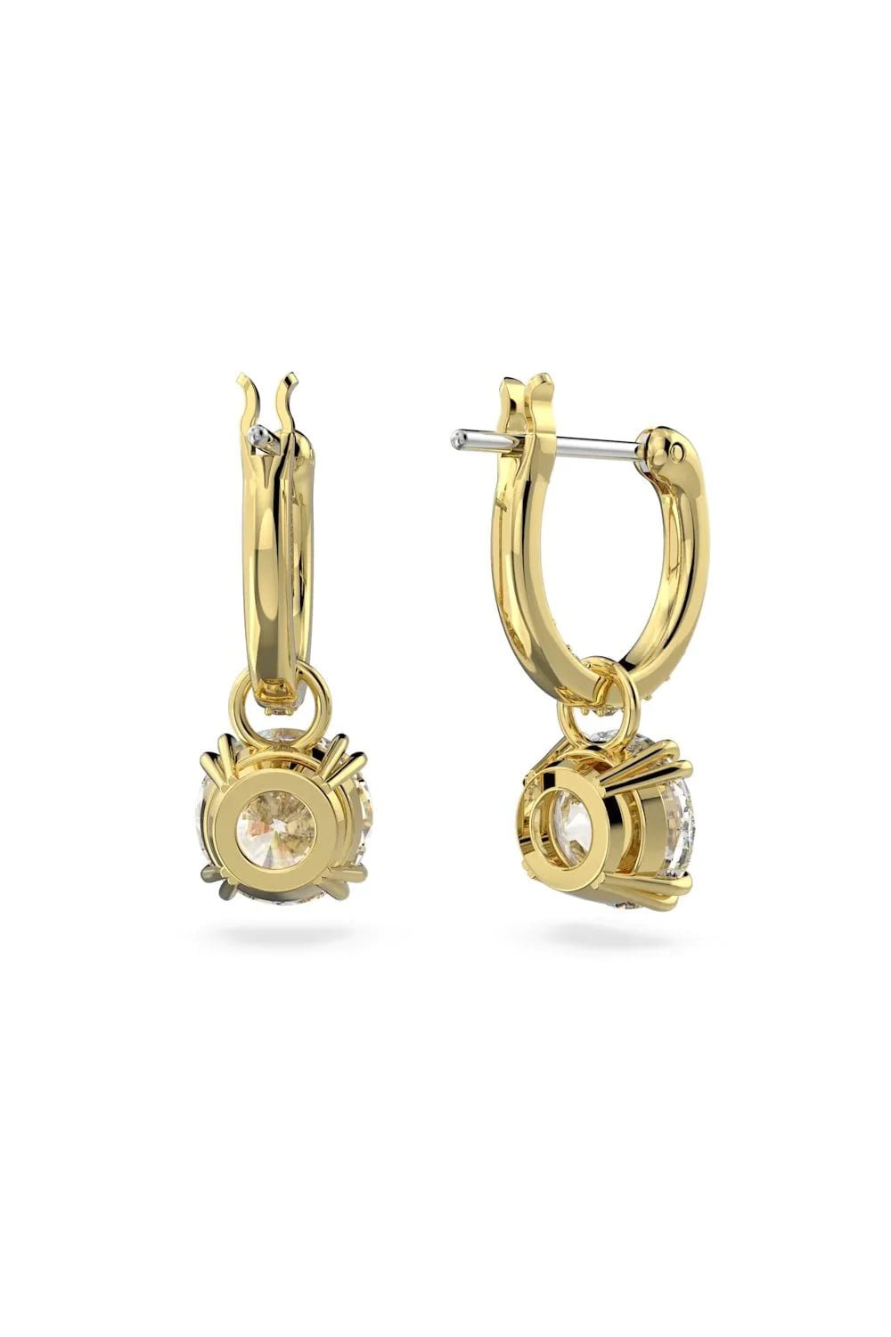 Swarovski Constella Round Cut Gold Necklace & Earrings Set - MococoSwarovskiJewellery Sets