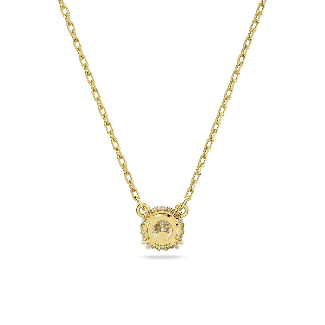 Swarovski Constella Round Cut Gold Necklace & Earrings Set - MococoSwarovskiJewellery Sets