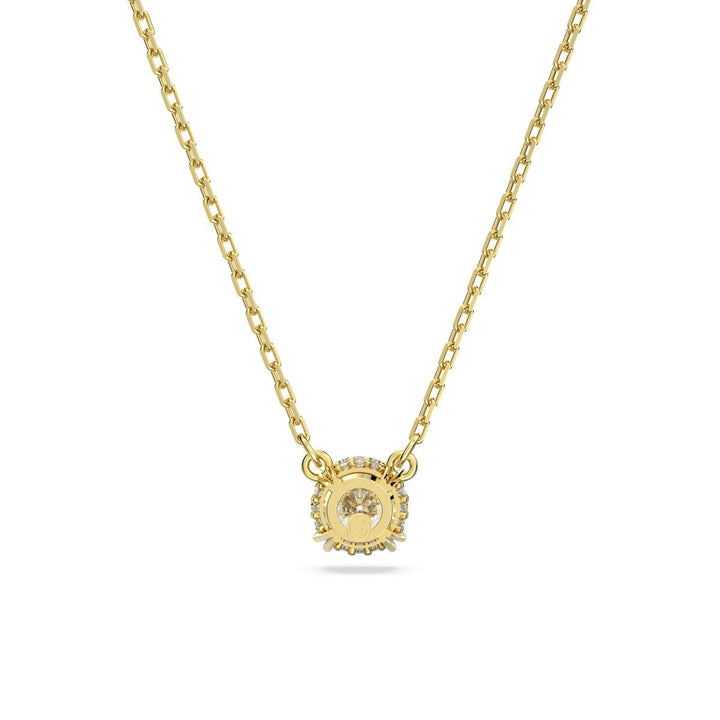 Swarovski Constella Round Cut Gold Necklace & Earrings Set - MococoSwarovskiJewellery Sets