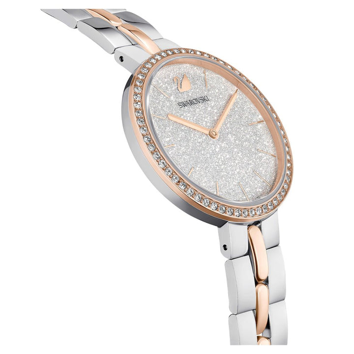Swarovski Cosmopolitan Swiss Made Mixed Metal Finish Rose Gold Tone Watch - MococoSwarovski56440819009656440810Watches and Accessories