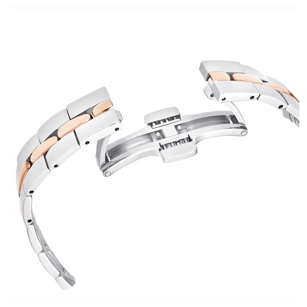 Swarovski Cosmopolitan Swiss Made Mixed Metal Finish Rose Gold Tone Watch - MococoSwarovski56440819009656440810Watches and Accessories