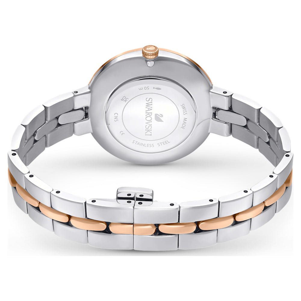 Swarovski Cosmopolitan Swiss Made Mixed Metal Finish Rose Gold Tone Watch - MococoSwarovski56440819009656440810Watches and Accessories