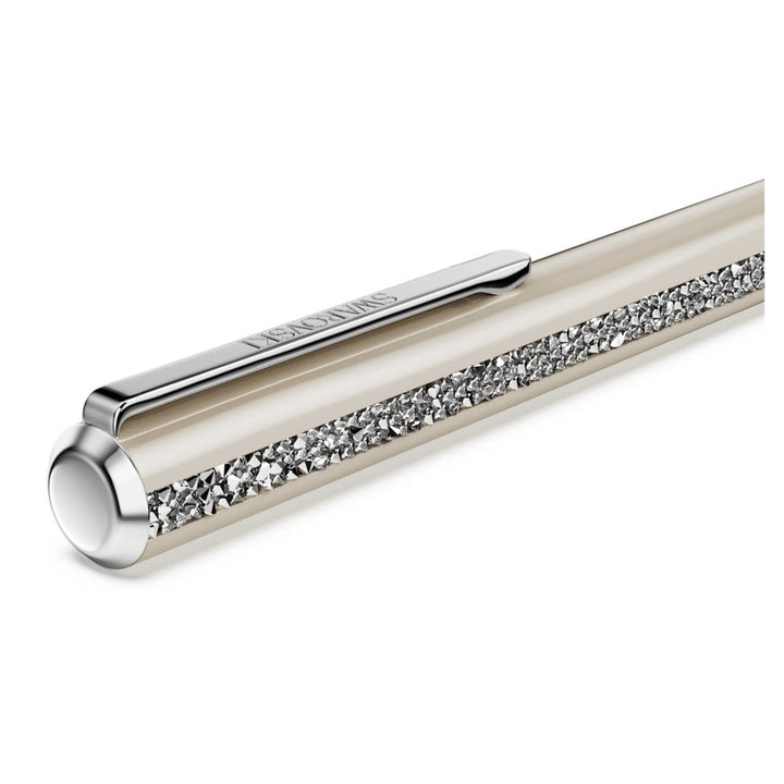 Swarovski Crystal Shimmer Glide Beige Lacquered Chrome Plated Ballpoint Pen - MococoSwarovski57077059009657077053Pens