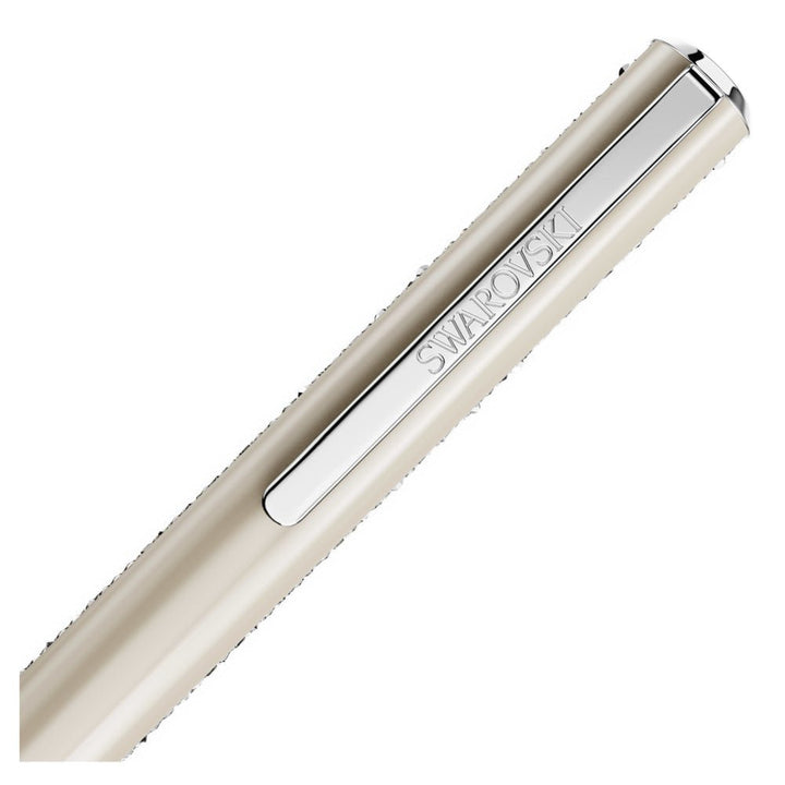 Swarovski Crystal Shimmer Glide Beige Lacquered Chrome Plated Ballpoint Pen - MococoSwarovski57077059009657077053Pens