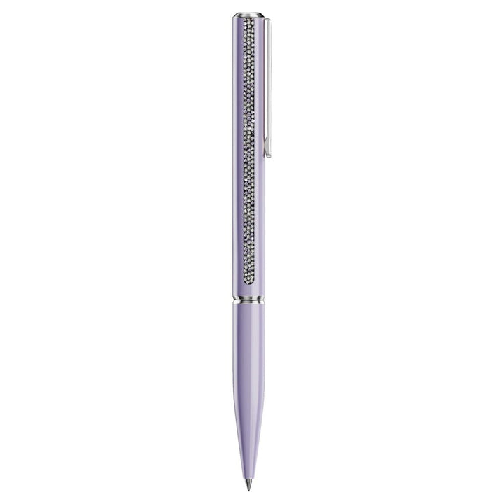 Swarovski Crystal Shimmer Glide Purple Lacquered Chrome Plated Ballpoint Pen - MococoSwarovski57077079009657077077Pens