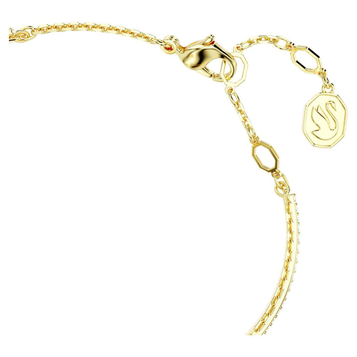 Swarovski Gold Chroma Heart Bangle - MococoSwarovski56838359009656838358Bracelets