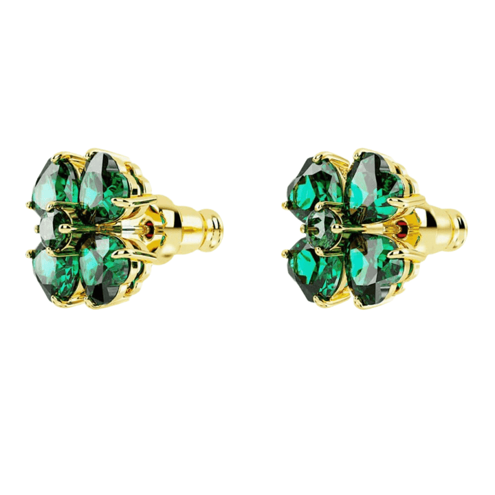 Swarovski Gold Idyllia Green Clover Earrings - MococoSwarovski56662369009656662366Earrings
