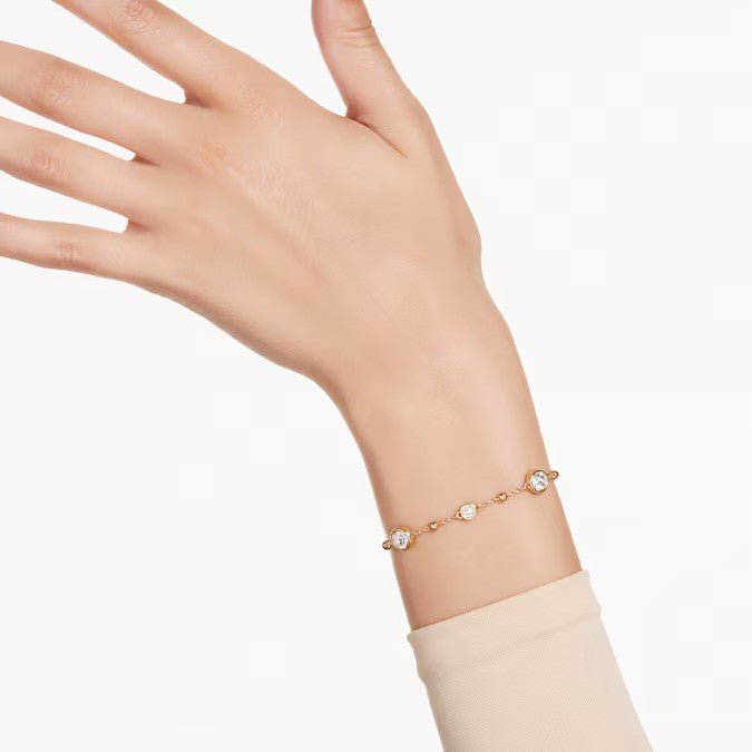 Swarovski Gold Imber Round Cut Crystal Bracelet - MococoSwarovski56800949009656800942Bracelets